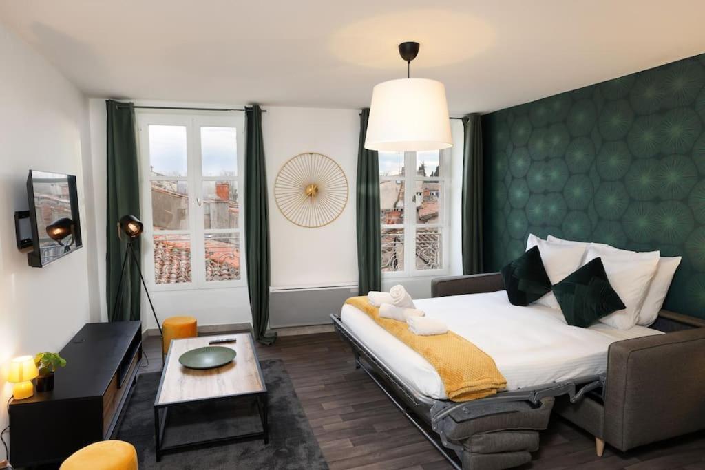 Apartmán N3 Des Etudes Duplex Hypercentre Wifi Conciergeriedamecarcas Carcassonne Exteriér fotografie